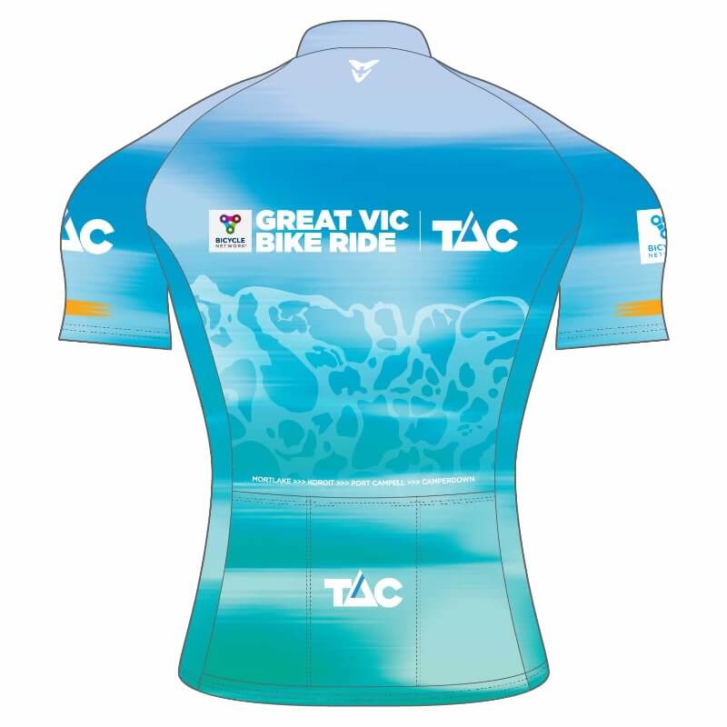 2025 Great Victorian Bike Ride Jersey - Male short sleeve - save $60