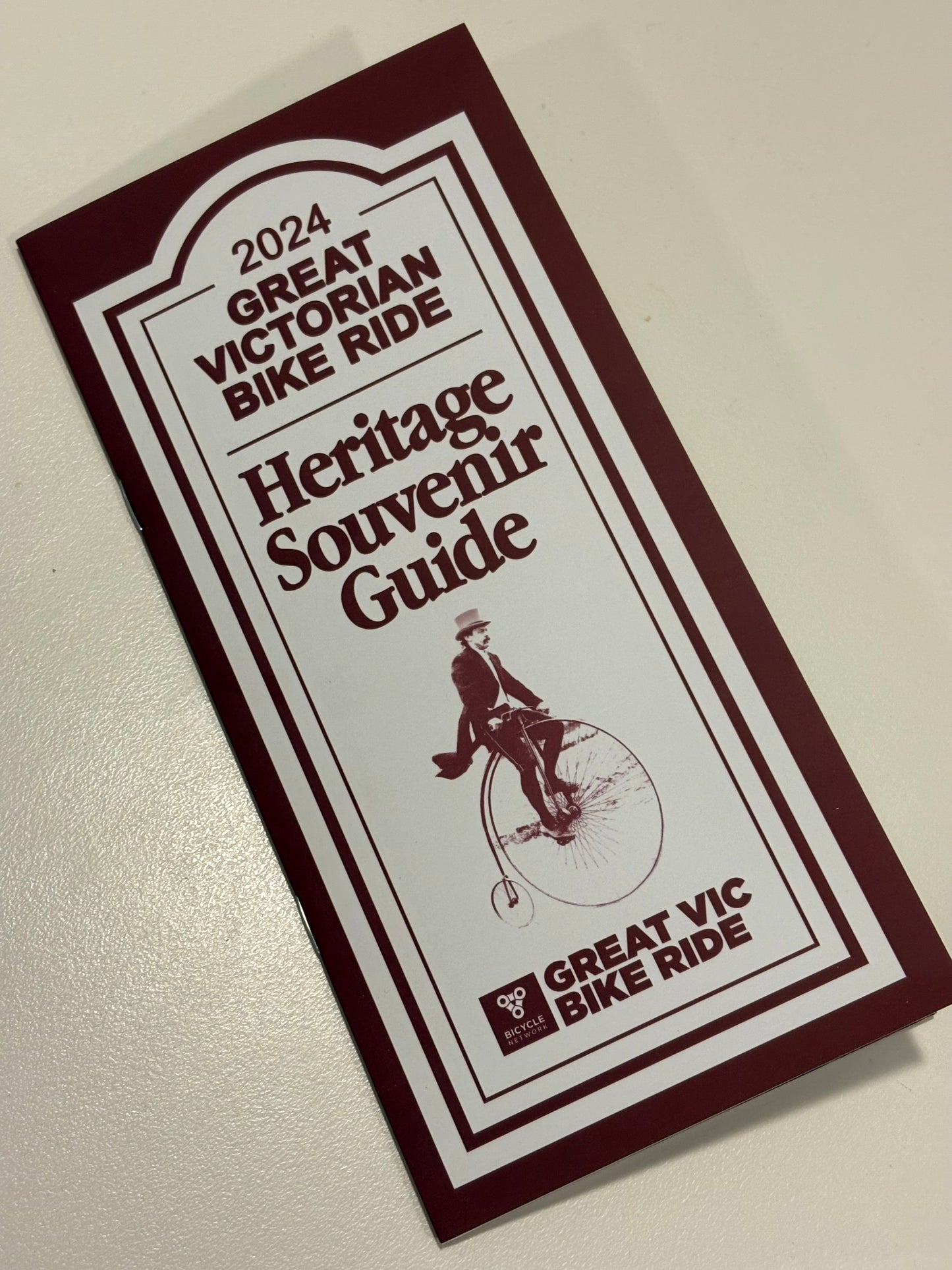 heritage Souvenir Guide - Great Victorian Bike Ride 2024