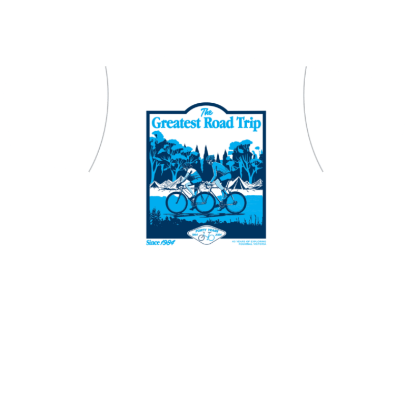 40th Year Commemorative T-shirt - Men (Bicycle Network)