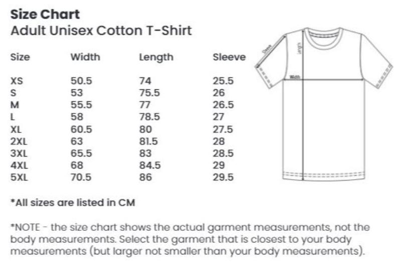 2024 Unisex Cotton Tee - Adult