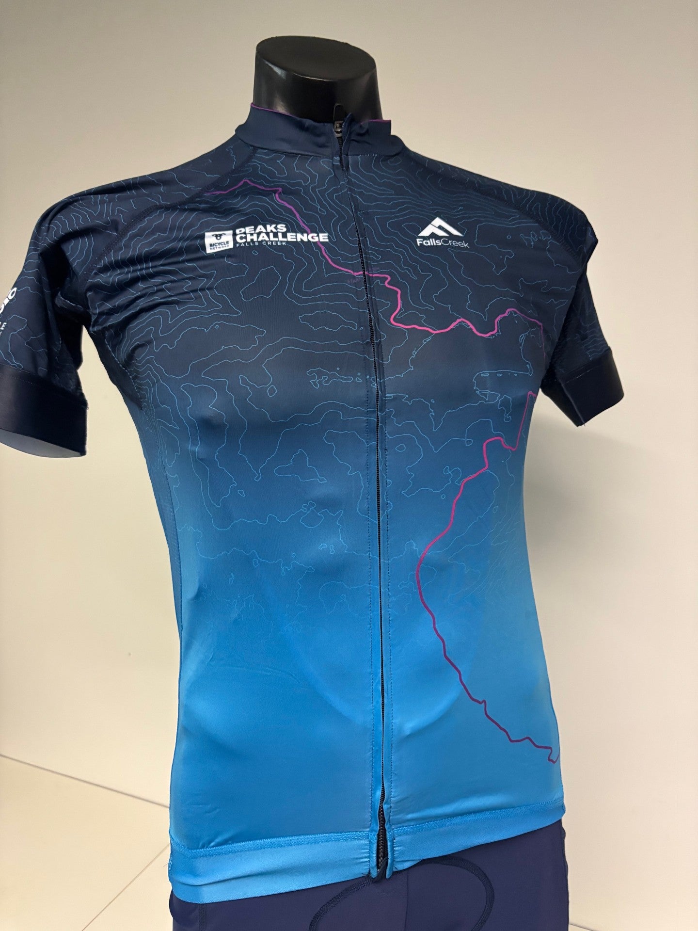 2024 Peaks Challenge Sub 10 Jersey - Male short sleeve - save 70%