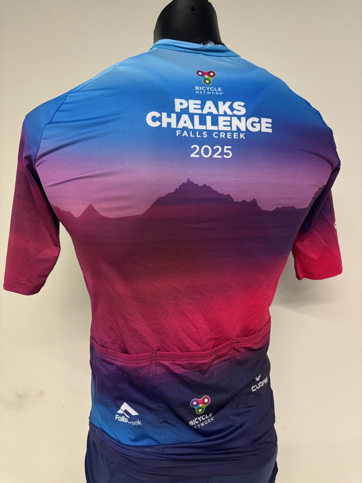 2025 Peaks Challenge Finishers Jersey - Female short sleeve - save 70%
