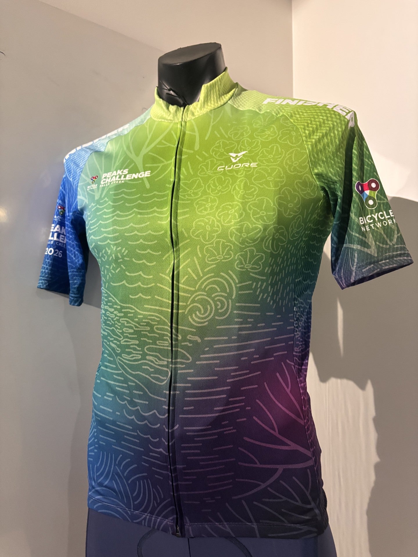 2026 Peaks Challenge Finishers Jersey - Male short sleeve - save 60%