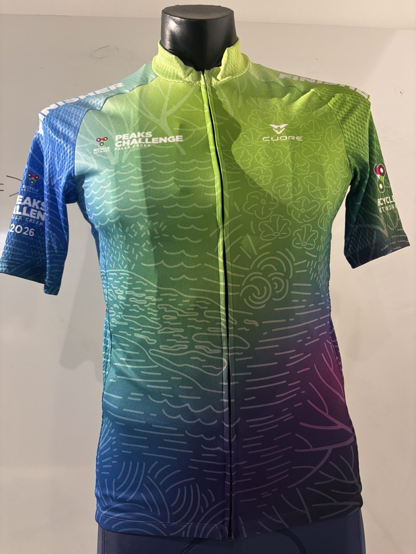2026 Peaks Challenge Finishers Jersey - Male short sleeve - save 60%