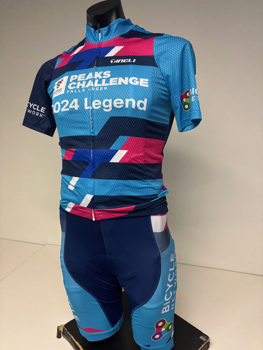 2024 Peaks Tineli Legends full kit (Summer Jersey and Bib short!!) - save 70% - Fundraising, all can buy