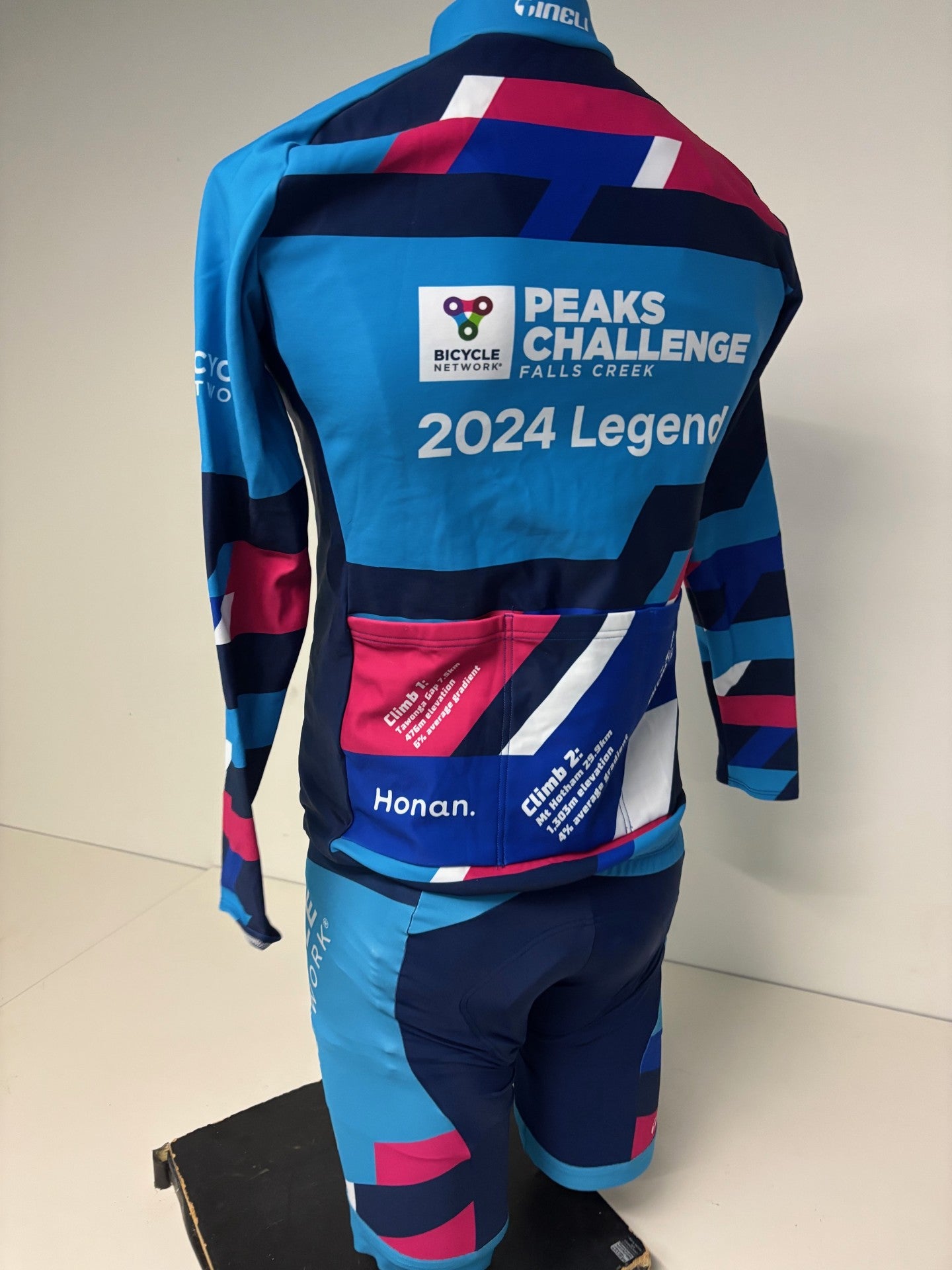 2024 Peaks Tineli Legends full kit (Jerseys, Summer and Winter, and Bib short!!) - save 75% - Fundraising, all can buy